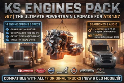 KS Engines & Gearboxes Pack v57