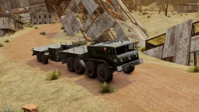 Maz-535 with semi-trailer v2.0