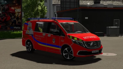 Mercedes-Benz EQV 300 2020 Notarzt v1.0.0.0