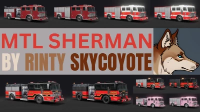 MTL Sherman Fire Truck v1.3