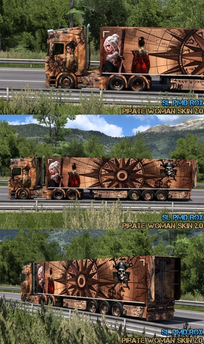 Pirate Woman Skin v2.0