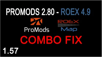 Promods 2.80 + ROEX 4.9 Combo Map FIX v1.1