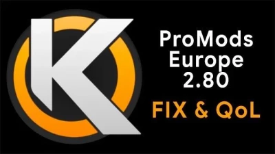 ProMods Europe 2.80 Fix & QoL v2.80-1.0