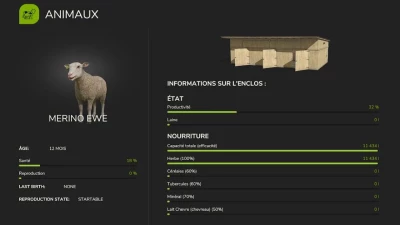 Realistic nutrition for your animal farms v2.1.0.0
