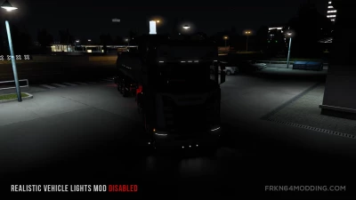 Realistic Vehicle Lights Mod v7.5