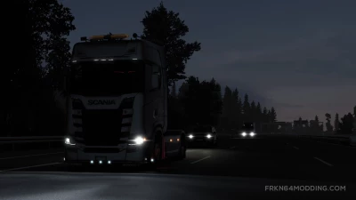 Realistic Vehicle Lights Mod v7.5