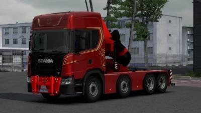 Scania NG PGRS Crane Chassis ADD-On v1.57