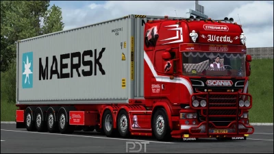 Scania R450 + Trailer "Weeda Penoza" v11 1.57