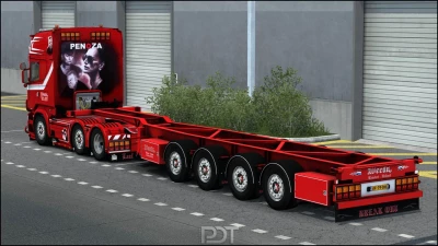 Scania R450 + Trailer "Weeda Penoza" v11 1.57