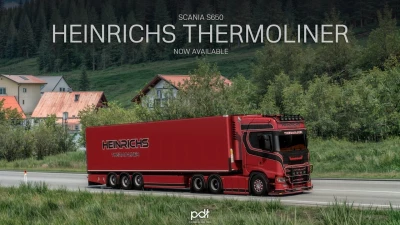 Scania S650 Heinrichs Thermoliner + Trailer v6.0 1.57