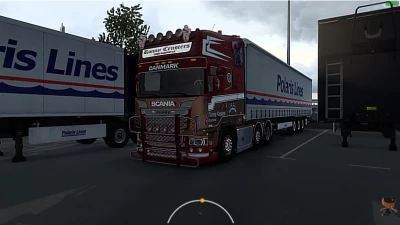 Scania V8 Open pipe sound SJ Concept v1.1.1