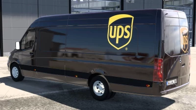 UPS MERCEDES-BENZ SPRINTER TRZPRO ATS 03 01 2025 v1.0 1.50 1.57