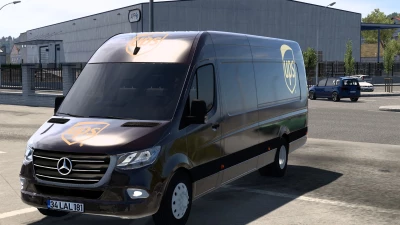 UPS MERCEDES-BENZ SPRINTER TRZPRO ATS 03 01 2025 v1.0 1.50 1.57