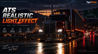 [1.62] ATS Realistic Light Effect - v1.4.21