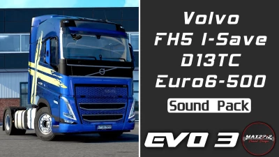 2023 Volvo FH5 I-Save 500 D13TC Sound Pack v1.3.3 1.61
