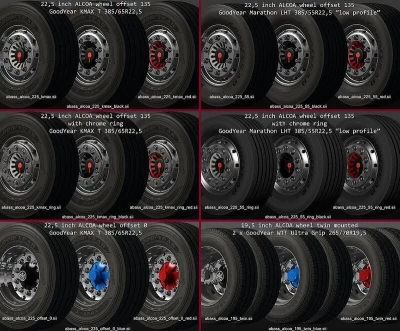 Abasstreppas Trailer Wheel Pack v1.61