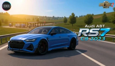Audi ABT RS7 C8 2023 + Interior v2.5 (1.62.x) for ETS2