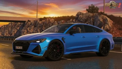 Audi ABT RS7 C8 2023 + Interior v2.5 (1.62.x) for ETS2