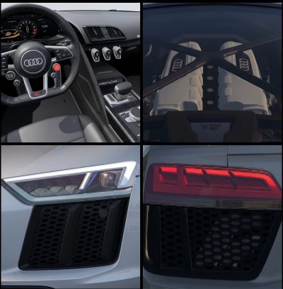 Audi R8 V10 plus (Type 4S) v1.0