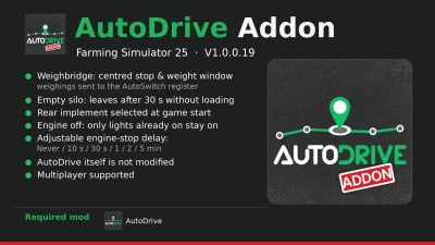 AutoDrive Addon v1.0.0.1