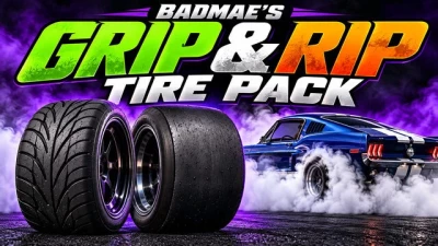 BadMae’s Grip & Rip Tire Pack v1.0
