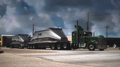 Beall Bullet Belly Dumps Trailer v2.1 1.61
