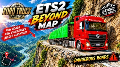 Beyond Map Mod ETS2 1.61