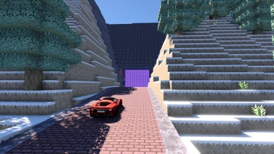 Blocklands - a Minecraft world you can drive v1.0