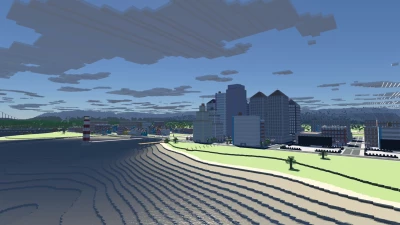 Blocklands - a Minecraft world you can drive v1.0