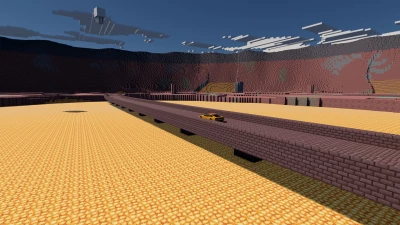 Blocklands - a Minecraft world you can drive v1.0