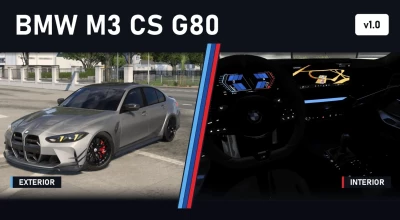 BMW M3 CS (G80) 1.61x v1.0