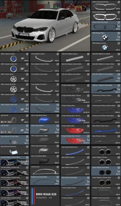 BMW M340i xDrive (G20) v1.3