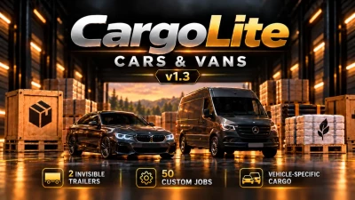 CargoLite – Cars & Vans v1.3