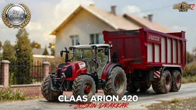 Claas Arion 420 + Joskin Drakkar v1.0.0.0
