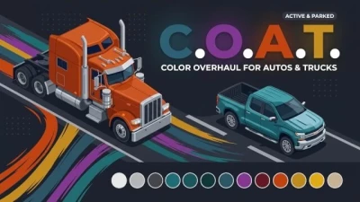 Color Overhaul for Autos and Trucks (C.O.A.T) v1.0