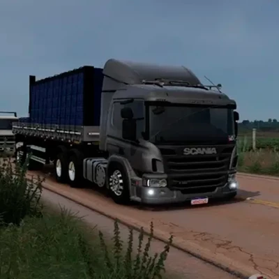 CONJUNTO SCANIA P360 + GRANEL 2 EIXOS 1.61