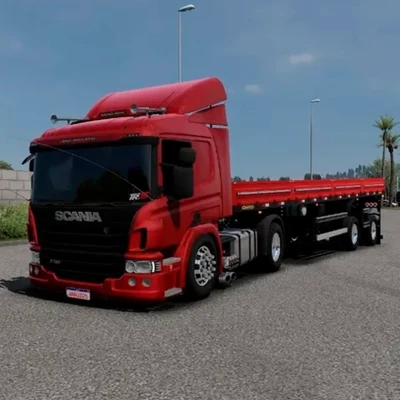 CONJUNTO SCANIA P360 + GRANEL 2 EIXOS 1.61