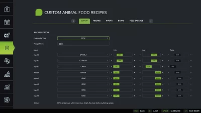 Custom Animal Food Recipes v1.0.0.0