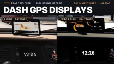 Dash GPS Displays – 2006 Crown Victoria (Road Trip: Ford) v1.0