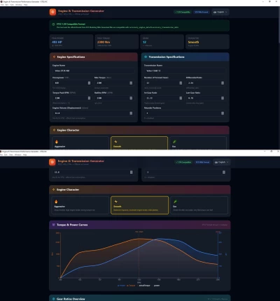 Engine & Transmission Performance v1.0