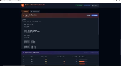Engine & Transmission Performance v1.0