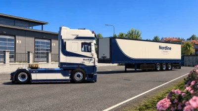 ETS2 DAF XF 95 Nordline + Trailer 1.61.x