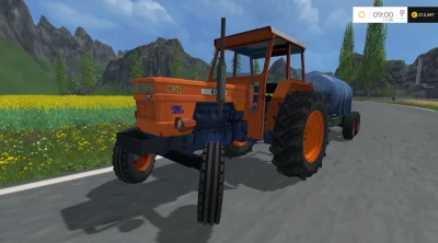 FIAT OM 850 2WD NEW ORANGE EXTRA HIT MEGA TRACTOR STRONG V1.0