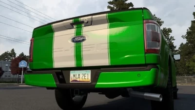 Ford F-150 Twin Stripe Metallic Skin v1.0