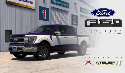 Ford F150 Heritage Edition Metallic Skin v1.0