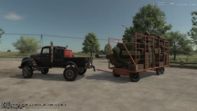 Homemade bale trailer v1.0.0.0