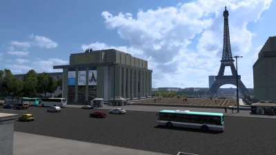 Île-de-France (Paris Suburbs) Map 1:1 v0.1.6e