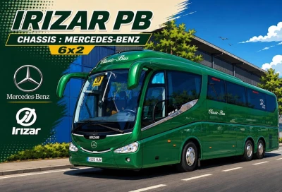 Irizar PB 6×2 Mercedes-Benz v1.1 ETS2 1.61