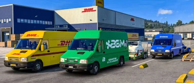 Iveco Daily 35-10 + Trailer for ETS2 1.61