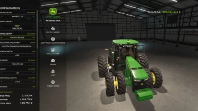John Deere 8R Series 2014 v1.0.0.0